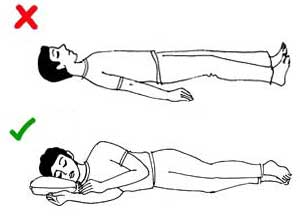 Sleeping position 2