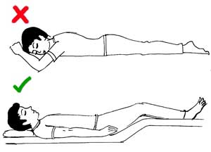 Sleeping position 3